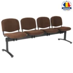 Banca-asteptare-din-material-textil-4-locuri-DB-304