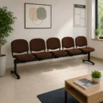 Banca-asteptare-din-material-textil-5-locuri-DB-305