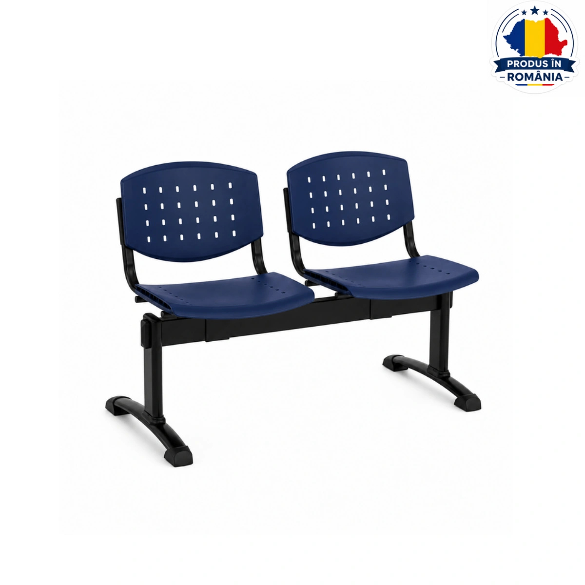 Banca asteptare din plastic layer, 2 locuri, cadru metalic DB 702 Decohouse (1) Banca-asteptare-din-plastic-layer-2-locuri-cadru-metalic-DB-702-Decohouse