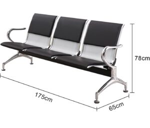Bancuta-asteptare-Tapitate-Piele-trei-locuri-503P-Decohouse.ro-Moderna