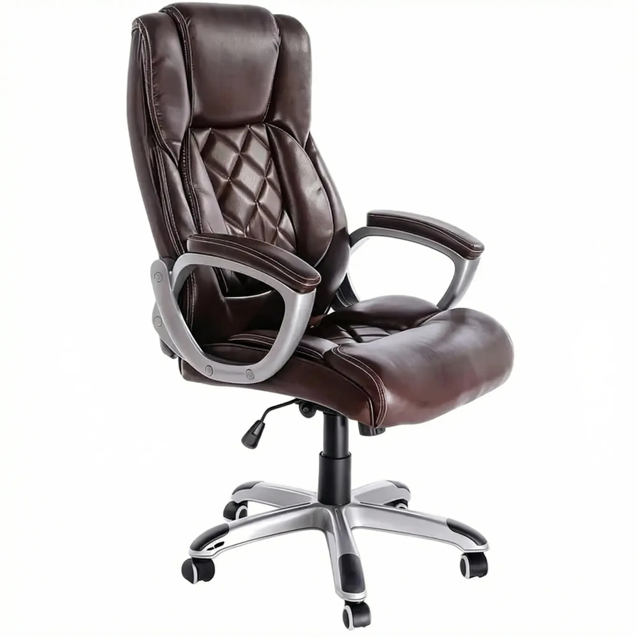 Scaun Directorial cu Balans Multiblock Maro DH 1293 Piele ecologica, Role gumate. (2) caun-Directorial-cu-Balans-Multiblock-Maro-DH-1293-Piele-ecologica-Role-gumate