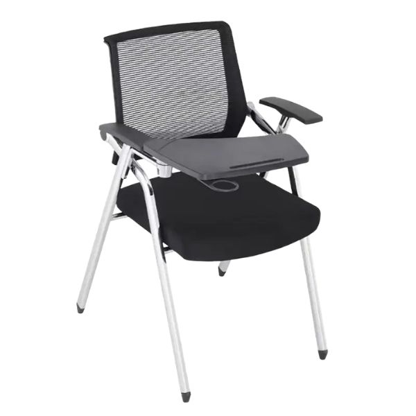 Scaun conferinta cu masuta rabatabila, pliant, material textil - DH 800