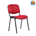 Scaun conferinta din material textil, cadru negru, culori diferite, DT- taurus