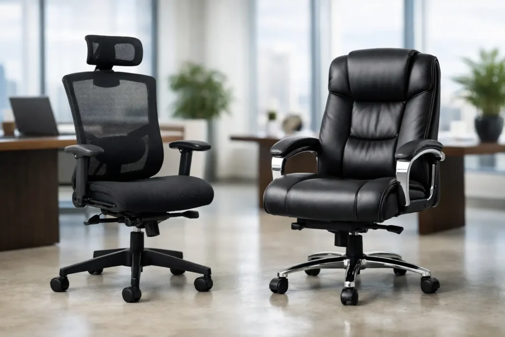 Scaun ergonomic sau directorial?